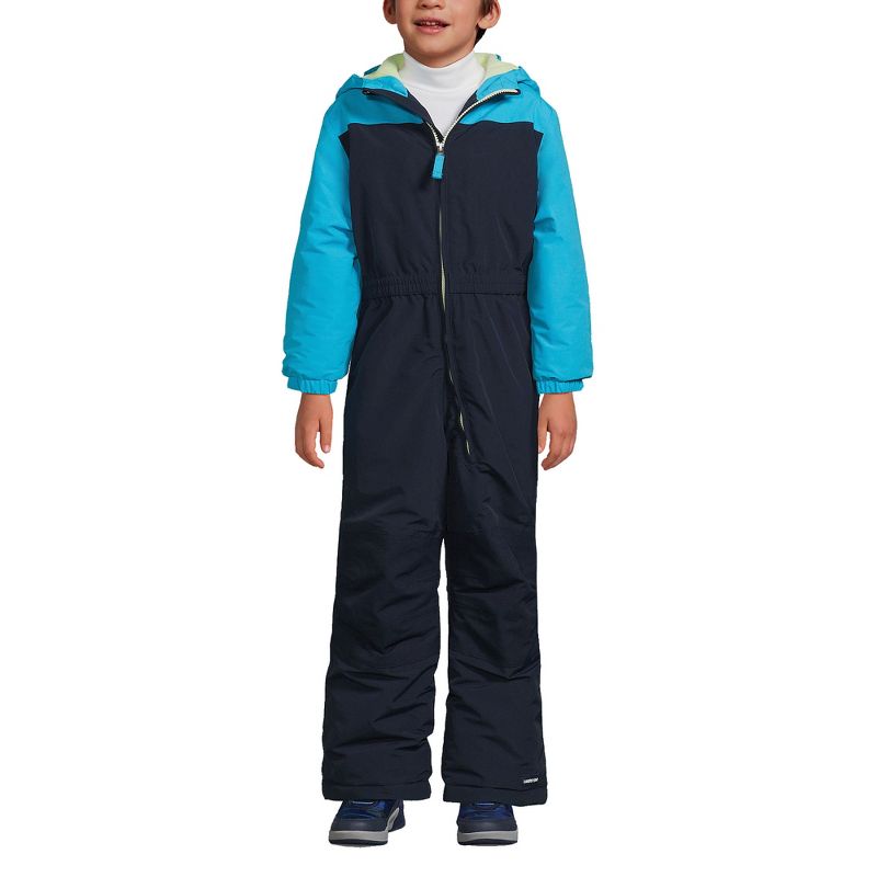 Lands' End Kids Squall Iron Knee Waterproof Winter Snow Suit, 4 of 7
