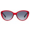 Kate Spade KS Visalia/G/S C94_9O Womens Butterfly Polarized Sunglasses Red /Black 55mm - 2 of 3
