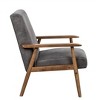 NicBex Mid-Century Modern Accent Chair Upholstered Living Room Chair Armchair Comfy Chair Lounge Chair for Bedroom - 3 of 4