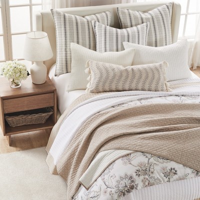 Ophelia Blush Floral Rayon Full/Queen Duvet Cover Set
