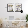 Stupell Industries Spellbound Halloween Phrases 2pc Framed Print Under Glass Set - 3 of 4