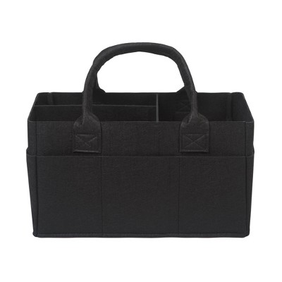 Sammy & Lou Felt Storage Caddy- Black