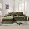 Dolonm Single Recliner Sofa: 300lb Capacity, Chenille Fabric, Ergonomic Design for Living Room/Study -6 Color - 3 of 4