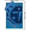 Trends International NFL Tennessee Titans - Logo 25 Framed Wall Poster Prints - 3 of 4