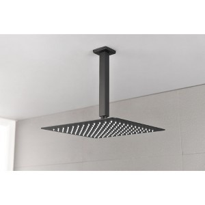 PAGED High Pressure Shower Heads Fixed Rainfall Shower Head with Self-cleaning Silicone Nozzle for Bathroom - 1 of 4