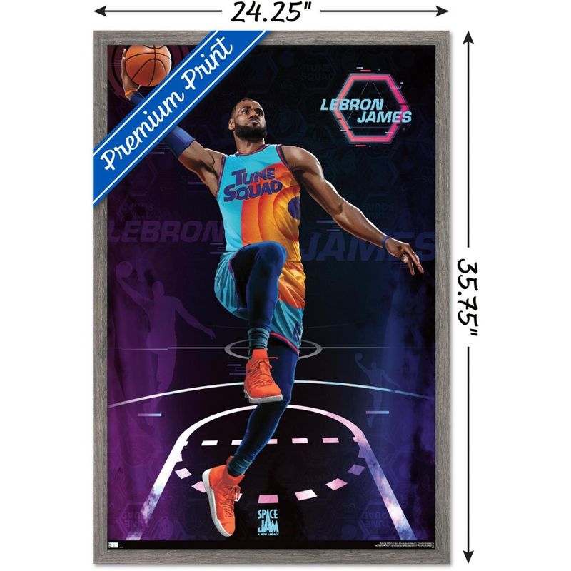 Trends International Space Jam: A New Legacy - LeBron James Framed Wall Poster Prints, 3 of 7