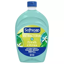 Softsoap Antibacterial Liquid Hand Soap Refill - Fresh Citrus - 50 fl oz