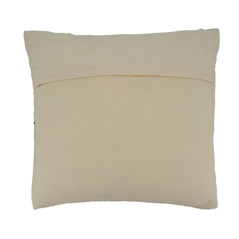 Saro Lifestyle Kilim  Decorative Pillow Cover, Natural, 18", 2 of 3