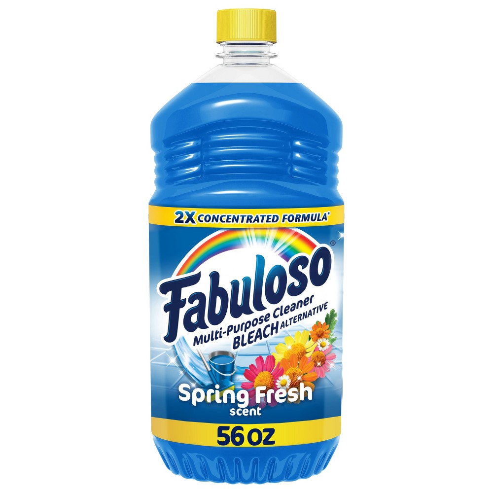 Fabuloso Spring Fresh Scent Multi-Purpose Cleaner - 2X Concentrated Formula - 56 fl oz