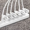 Wrap-It Cable Labels Medium 4pk White - 2 of 4