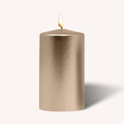 Hyoola - Metallic Pillar Candles