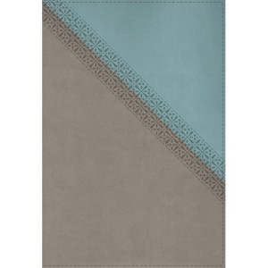 NIV Application Bible, Leathersoft, Teal/Grey, Red Letter, Thumb Indexed, Comfort Print - (NIV Application Commentary Resources) by  Zondervan - 1 of 1