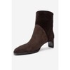 Nordy - Brown Suede Leather Boot (Women) brown suede 8 Forever & Always Shoes US - 4 of 4