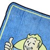 Fallout Blaket Video Game Vault Boy Mascot Logo 45"X60" Throw - 4 of 4