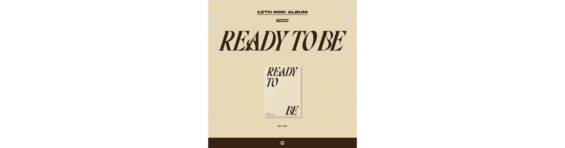 TWICE - READY TO BE (BE version) (CD)