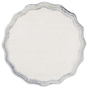 Vermont VRM221 Hand Tufted Scalloped Indoor Rugs - Safavieh - 1 of 4
