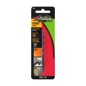 Blu-Mol Xtreme 11/64 in. High Speed Steel Drill Bit 1 pk - 1 of 2