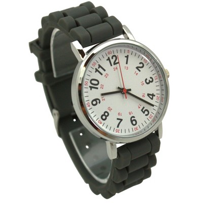 Olivia Pratt Nurse, Medical Professionals and Students Solid Silicone Bold Numbers Women Watch - image 3