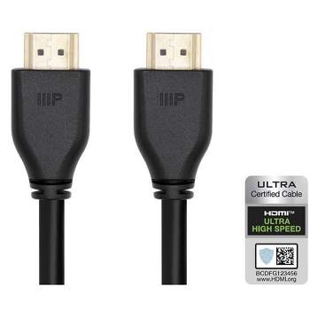 Monoprice 8K HDMI 2.1 Cable - 3 Feet - Black | Certified Ultra High Speed, 8K@60Hz, 48Gbps, Compatible with Sony PS5 / PS5 Digital Edition / Microsoft