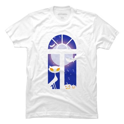Men's Design By Humans Halloween Mood By CuckooParrot T-Shirt