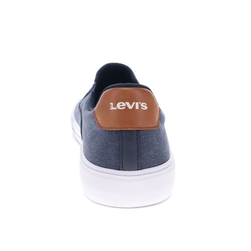 Levi's Mens Wes Synthetic Leather Casual Slip On Sneaker Shoe, 3 of 7