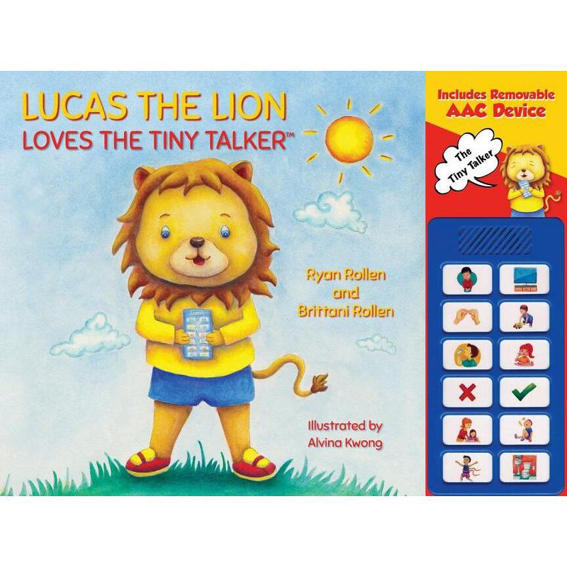 Lucas the Lion Loves the Tiny Talker(tm) - by  Ryan Rollen & Brittani Rollen (Board Book), 1 of 2