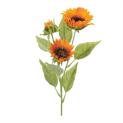 Fall Sunflower Spray (Set of 12)