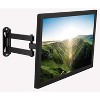 Mount-It! TV Wall Mount, Universal Fit for 13 - 30 in. TVs & Computer Monitors | Full Motion Tilt & Swivel 14 in. Extension Arm | Black - 3 of 4
