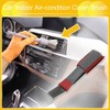 Unique Bargains Car Indoor Air-condition Clean Brush TPR 6.69" Red Gray 1 Pc - 2 of 4