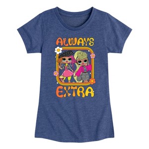 Girls' - LOL Surprise! - Always Extra Fitted Short Sleeve Graphic T-Shirt - 1 of 4