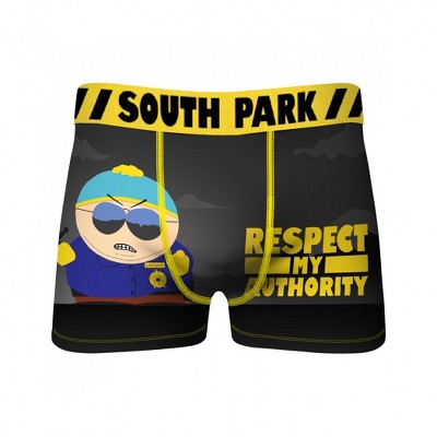 Mens Crazy Boxers South Park Respect My Authority Boxer Briefs