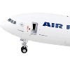Boeing 777F Commercial Aircraft "Air France Cargo" White with Striped Tail 1/200 Diecast Model Airplane by GeminiJets - 3 of 4