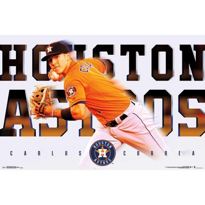 MLB Houston Astros - Carlos Correa 20 Wall Poster, 22.375 x 34