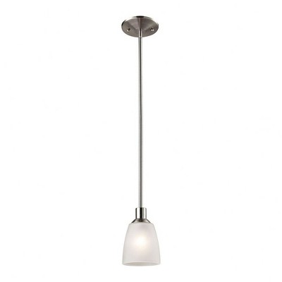Thomas Lighting Jackson 1 - Light Pendant in  Brushed Nickel