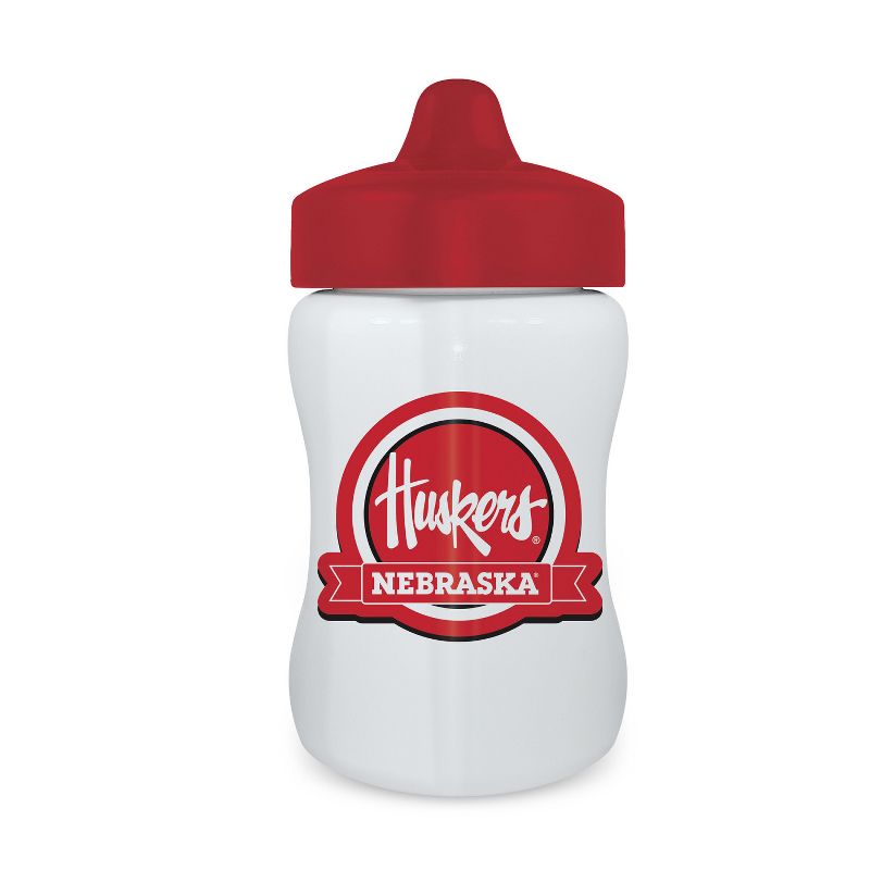 BabyFanatic Toddler and Baby Unisex 9 oz. Sippy Cup NCAA Nebraska Cornhuskers, 2 of 5