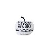 Spooky and Boo Pumpkin Set of 2 Polyresin Pumpkins – Stylish White & Black Halloween Accents 5"–7.5" by Melrose - 3 of 4