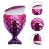Unique Bargains Angled Mermaids Shape Foundation Brush 1 Pc - 3 of 4