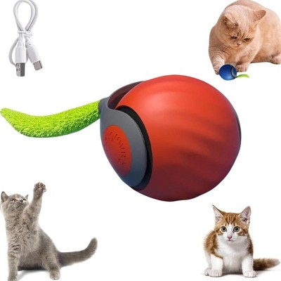 ZACHVO Interactive Cat Toy Ball with Tail 2 Speed Settings Pet Safe for Indoor and Outdoor Play