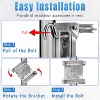 Heavy Duty 1500 lbs Trailer Jack with Dual Wheels, Swivel Bolt-On Tongue Jack for RVs and Boats, 13-Inch Lift Capacity, Durable Boat Trailer Jack - 4 of 4