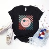 Simply Sage Market Women's American Smile Short Sleeve Graphic Tee - 3 of 3