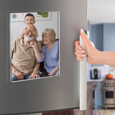 Clear Acrylic Magnetic Wall Sign Holder Frames 8" x 10" - 2-Pack
