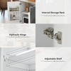 Kitchen Island, with Storage Rack, Drawers, Spice Rack & Towel Rack, for Dining, Kitchen & Barbecue - 4 of 4