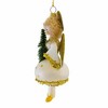 Italian Ornaments 6.0 Inch Christmas Pageant Angel Handmade Heirloom Tree Ornaments - 2 of 3