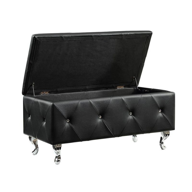 Crystal Tufted Storage Bench - Christies Home Living
, 5 of 11