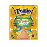 Peeps Tropical Burst Flavored Chicks - 4.5oz/15ct