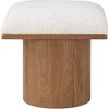 Meridian Furniture,Pavilion Black Boucle Fabric Bench/Stool - 2 of 4