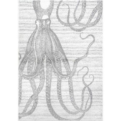 Nuloom Thomas Paul Power loomed Octopus Indoor Area Rug