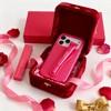 HTUTWOO for iPhone 17 Case, Silicone Shockproof Protective Cover with Lipstick Card Holder Compatible with iPhone 17 Case - 4 of 4