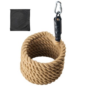 VEVOR Gym Climbing Rope, 1.5" Diameter 25 ft Length Gym Fitness Training Rope, Gym Exercise Workout Rope for Adults, Climbing Rope for Fitness - 1 of 4