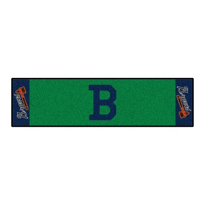 MLB Atlanta Braves 1946 Retro Collection 1.5'x6' Putting Mat - Green